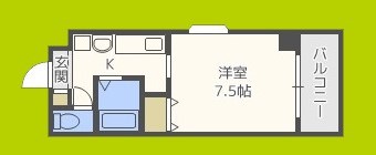 北堀江GGR 間取り