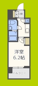 エスリード江戸堀 間取り