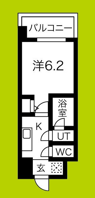 スプランディッド難波 間取り