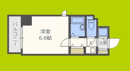 プレサンス難波WEST 間取り