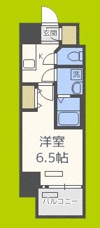 ファーストフィオーレ九条 間取り