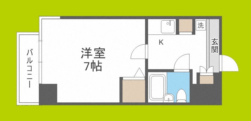 オーキッドヴィラ今里 間取り