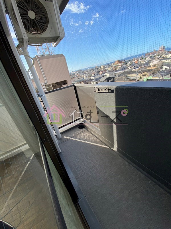 千林グランドハイツ北 ベランダ