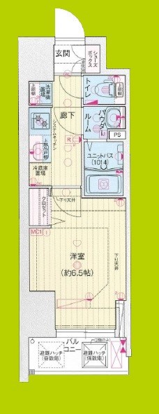 プレサンス福島吉野ミナージ 間取り
