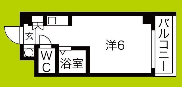 ドミール堺筋本町 間取り
