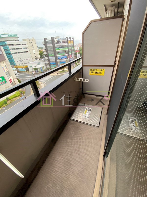 ロイヤルクイーンズパーク ベランダ