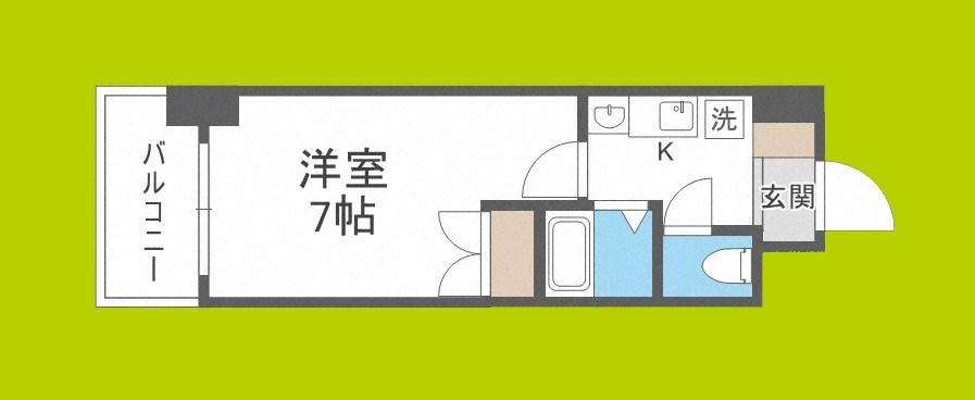 ラナップスクエア天満プライム 間取り