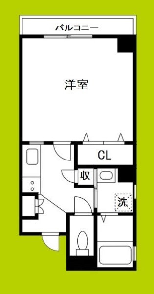 キャナルコート松屋町 間取り