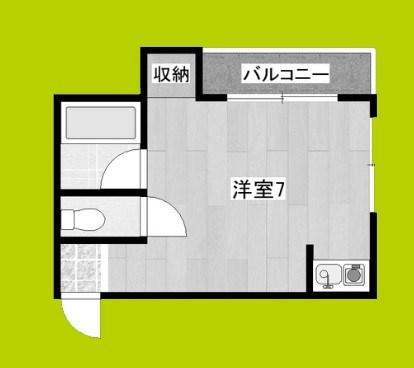 シティハイム森ノ宮 間取り