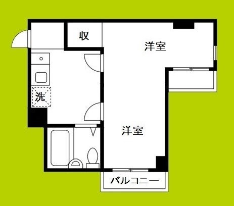 クルーム新大阪 2番館 間取り