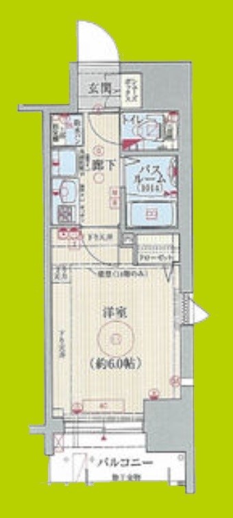 エステムコート難波センチュリオ 間取り