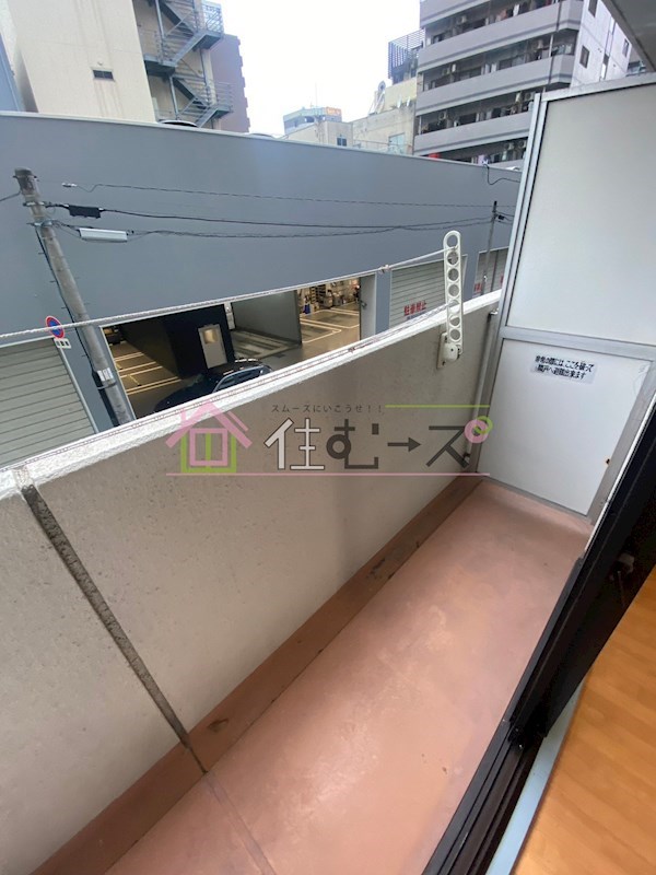 メロディーハイム夕陽丘 ベランダ