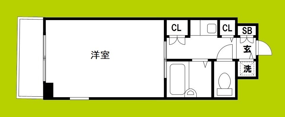 リーガル新大阪Ⅱ 間取り