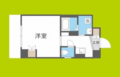 ELLE難波WEST 間取り