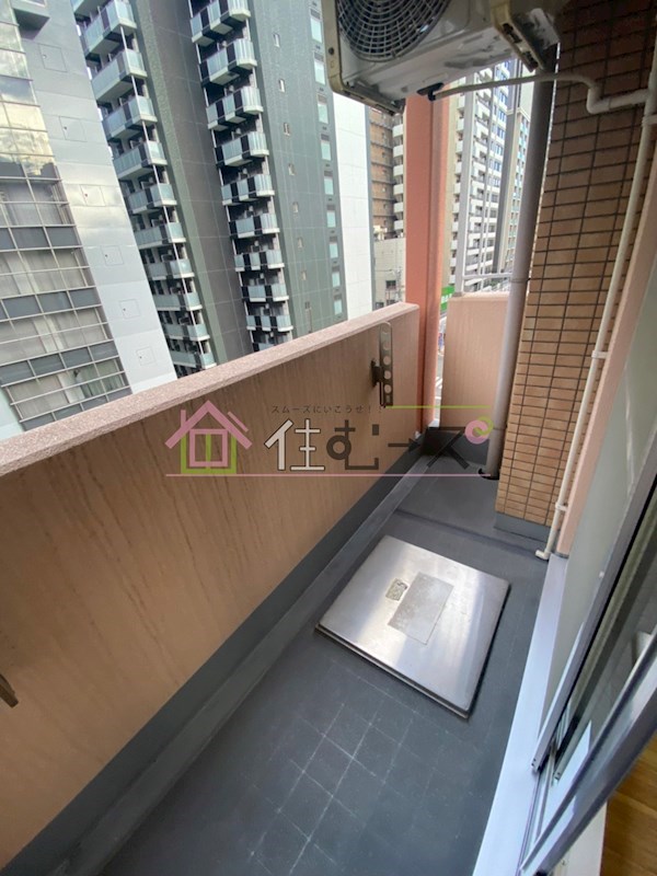 グラマシー心斎橋東 ベランダ