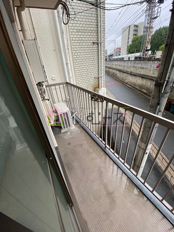 ハピネス関目 ベランダ