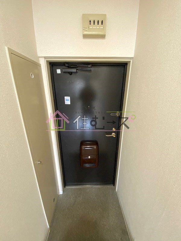 アップル天王寺 玄関