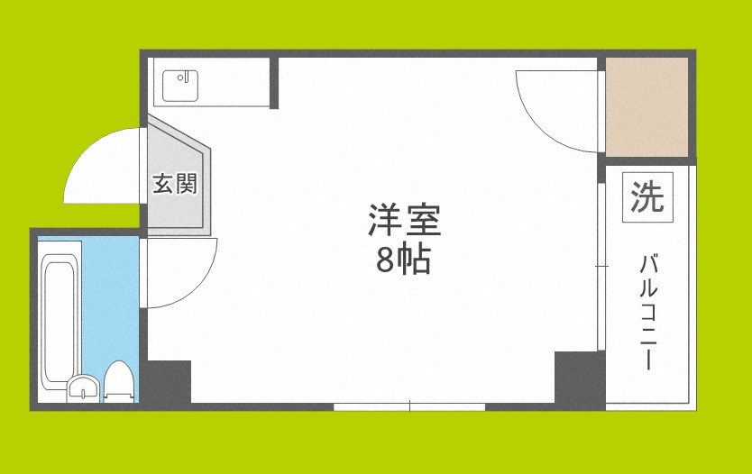 麗風館 間取り図