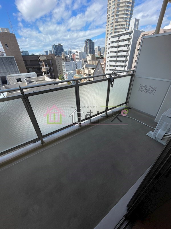 レジディア谷町 ベランダ
