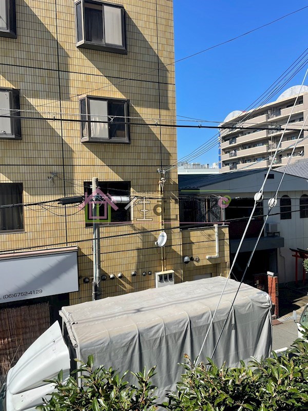 生野ハイツ ベランダ