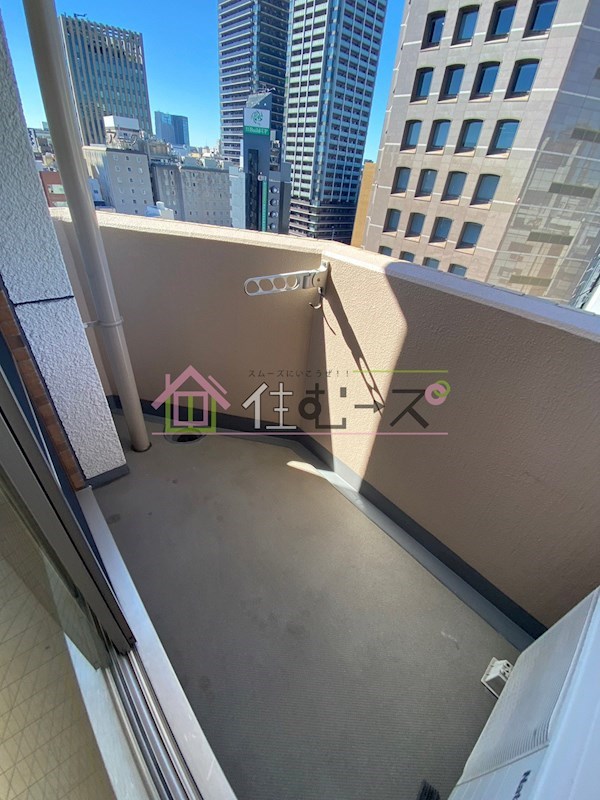 プレサンス心斎橋ザ・スタイル  ベランダ