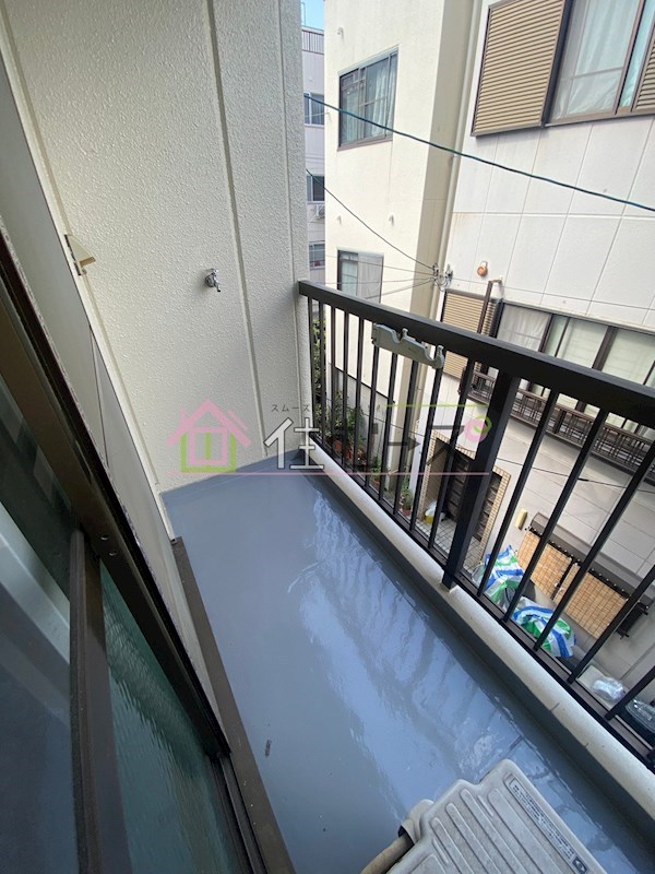 桜ノ宮シティハイツ ベランダ