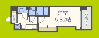 Luxe難波西Ⅱ 間取り