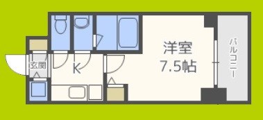 リッツ難波南Ⅱ 間取り