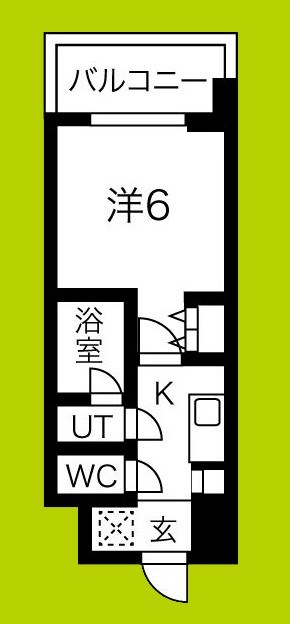 スプランディッド難波 間取り