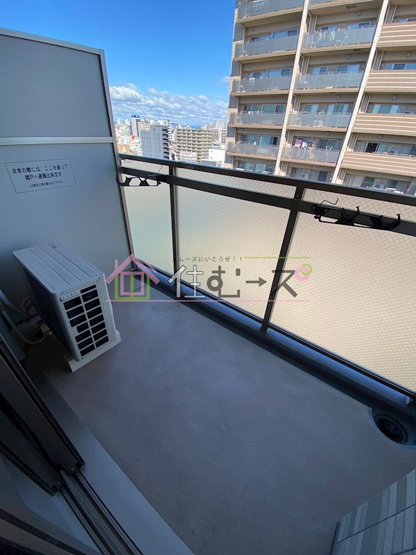 エスリード南堀江レジデンス ベランダ