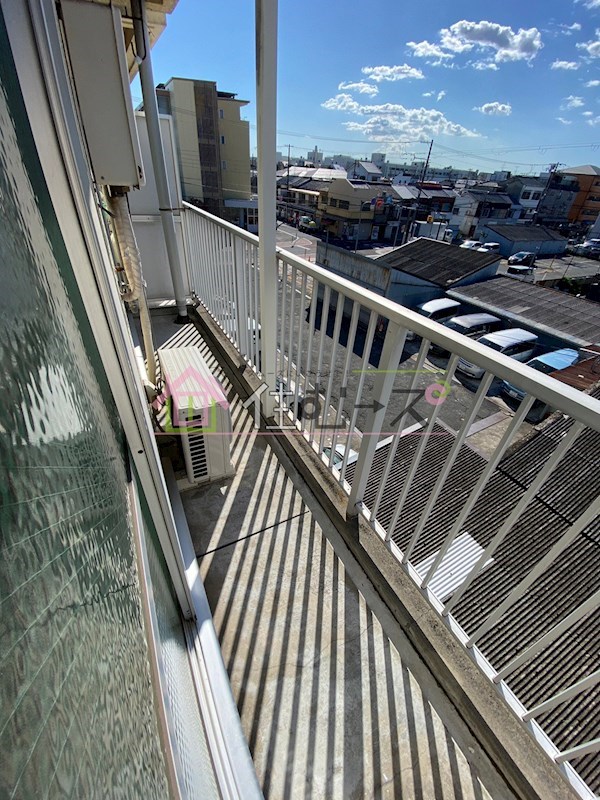 オーティーハイツ東住吉 ベランダ