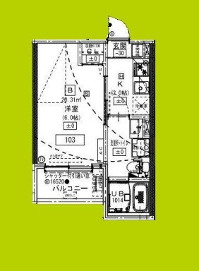 CRASTINE住吉大社 間取り