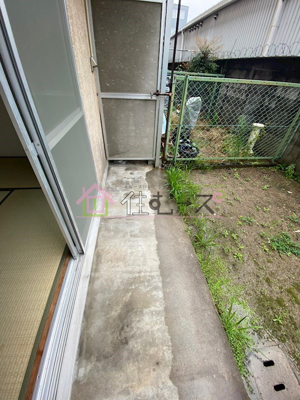 鶴見サンマンション ベランダ