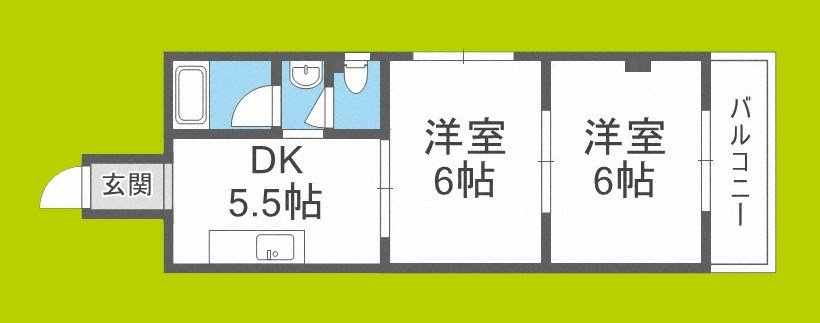 エスタイル駒川 間取り