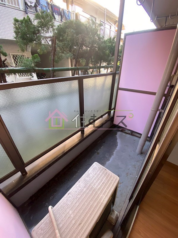 井下カウベル帝塚山 ベランダ