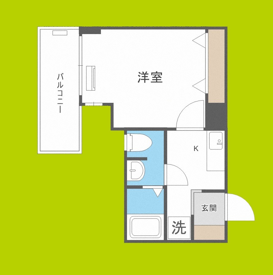ラナップスクエア四天王寺 間取り