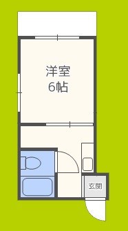 ラパンジール阿波座Ⅱ 間取り