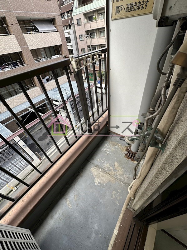 ラパンジール阿波座Ⅱ ベランダ