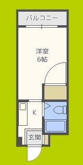 シャルム玉川 間取り