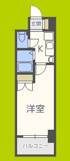 ラナップスクエア天満プライム 間取り