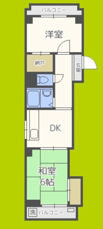 コーポ田中 間取り