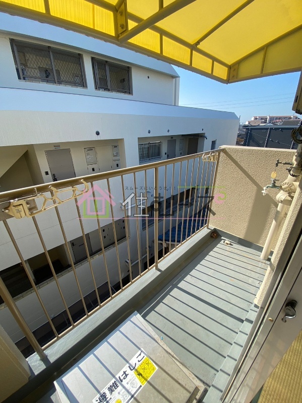 コーポ田中 ベランダ