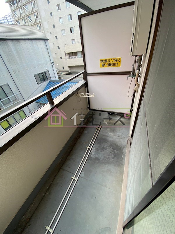 エムプリス上町 ベランダ