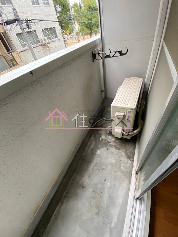 レジデンス堀江 ベランダ