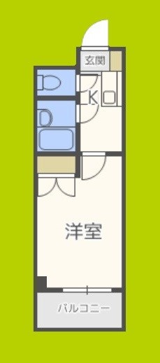 ローズコーポ天満東Ⅱ 間取り