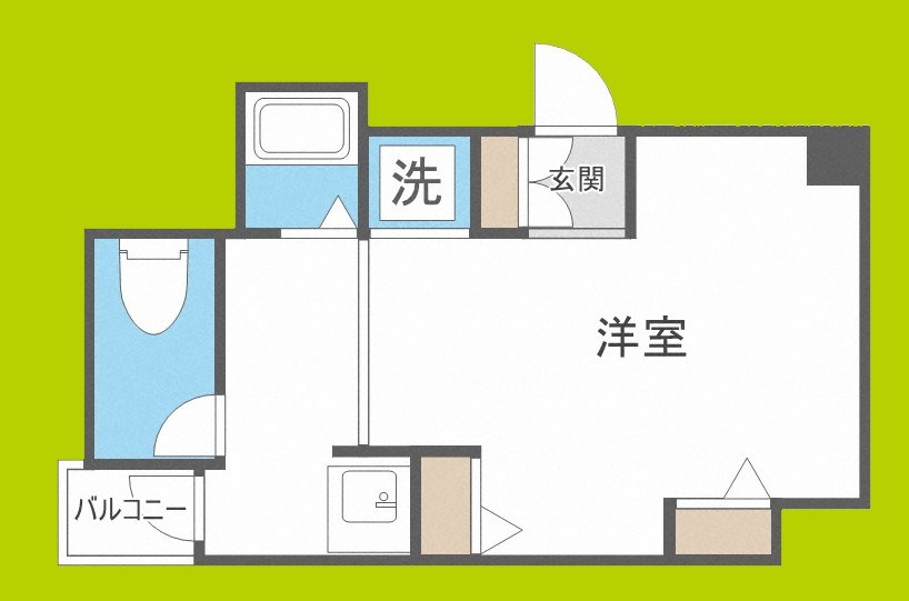 メビウスコノハナレジデンス 間取り