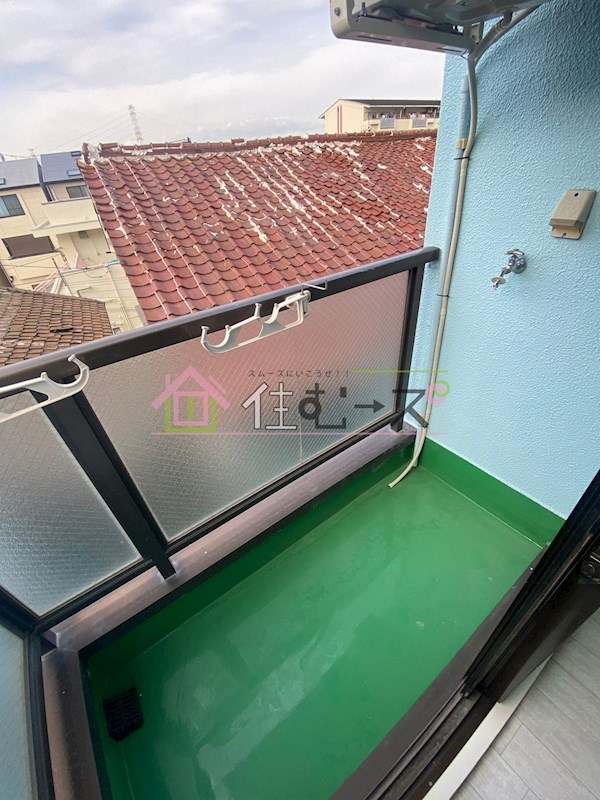 ジュンズ高見 ベランダ