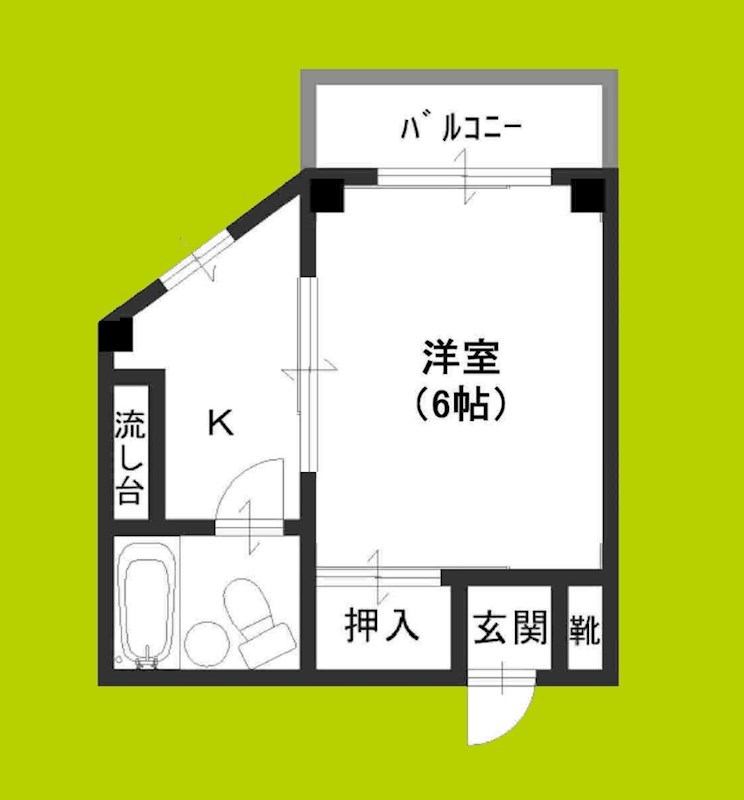 ハイツ豊新 間取り