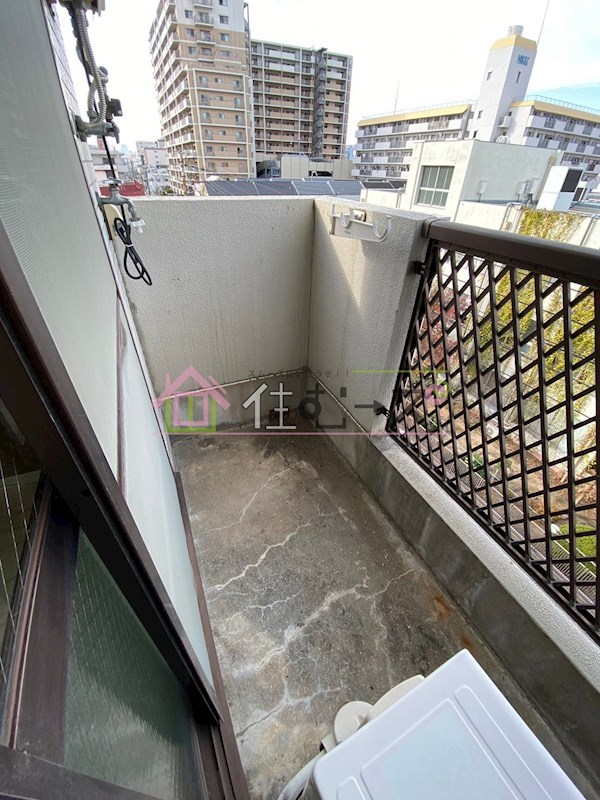 新深江橋ハイツ ベランダ