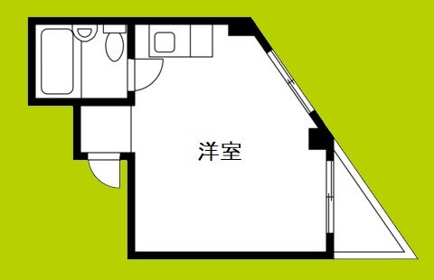 西梅田第一マンション 間取り
